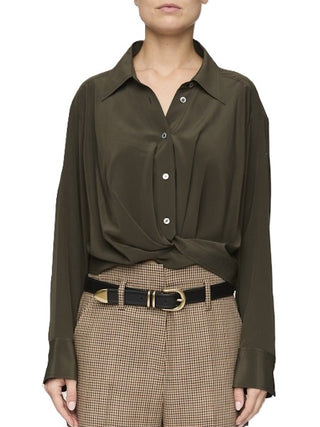 Leo Top - Olive Brown