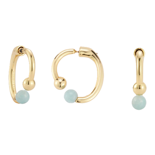 Alexandra Hoops - Blue Multi