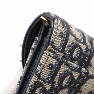 Dior Oblique Chain Wallet