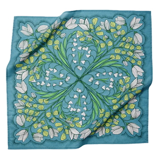 Cassie Bandana - Blue/Green