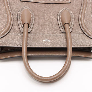 Celine Greige Nano Luggage Shopper