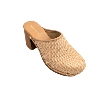 Melody Heel - Natural Raffia