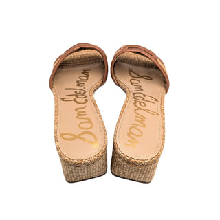 Sam Edelman Waylon Weave Heel - Tawny Brown