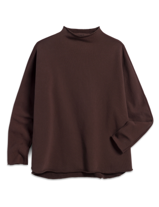 Effie Funnel Neck Capelet - Coco