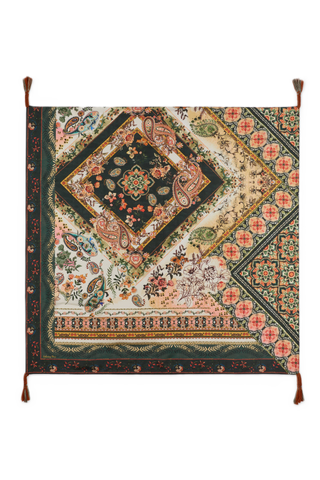 Johnny Was Silk Scarf - Solana