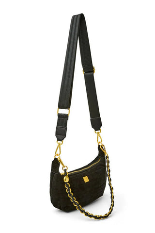 Mini Moon - Black Suede
