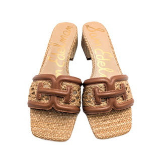 Sam Edelman Waylon Weave Heel - Tawny Brown