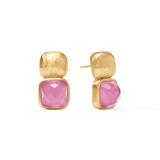 Catalina Earring Iridescent - Tourmaline Pink
