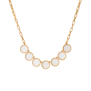 Brackish Multi Bezel Necklace - Christina
