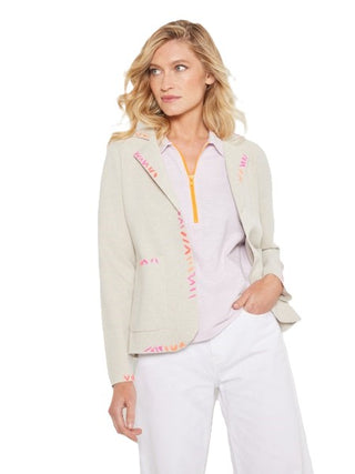 Stitchin' Blazer - Almond