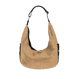 Hammitt Tom Zip Med - Noir Smooth Raffia Gun Metal