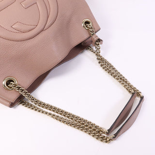 Gucci Soho Chain Tote Medium - Pink