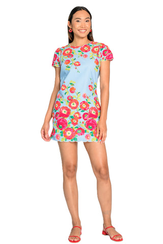 Louisa Dress - Poppy Patch Blueberry