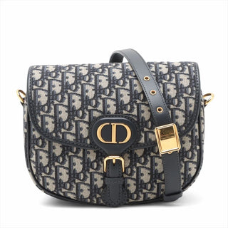 Dior Oblique Bobby Shoulder Bag - Navy