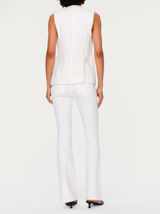 DL1961 Bridget Boot High Rise Instasculpt 31.5' - White &nbsp;