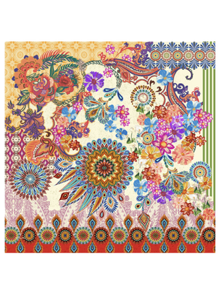 Silk Scarf - Magnolia