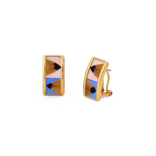 Brackish Frame Stud Earring - Sloane