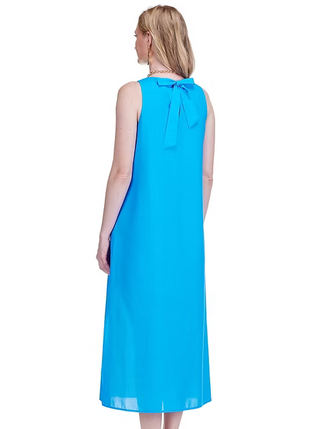 Jade Column Midi dress - Blue Links