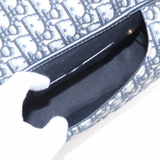 Dior Oblique Bobby Shoulder Bag - Navy