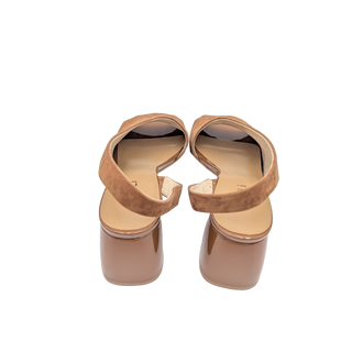 Molke Heel - Cuoio Suede
