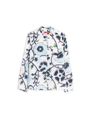 Button Down Blouse - Floral Print