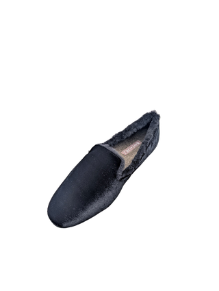 Audrey Flat - Black Velvet