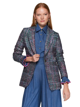 Tweed Blazer - Multi