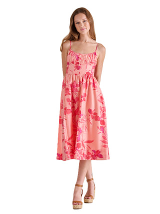 Gwen Dress - Burnt Coral