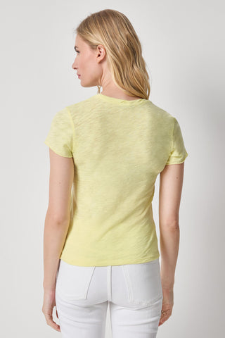 Lilla P Twisted Binding V-Neck - Buttercup