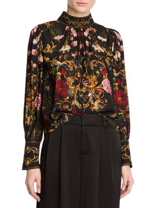 Marion Silk Blouse - Evermine