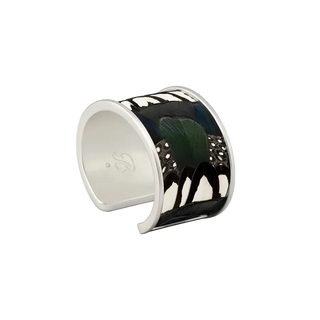 Brackish Wide Cuff Silver Dockside