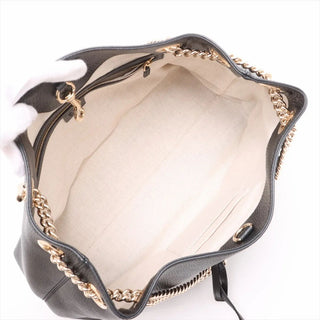 Gucci Black Soho Chain Tote