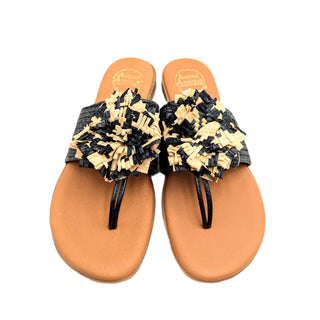 Andre Assous Nara Sandal - Black/Natural