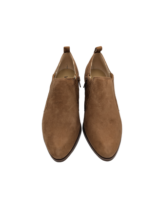 Tess Bootie - Cuoio Suede