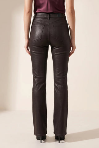 Pistola Evie High Rise Slim Boot - Coated Mocha