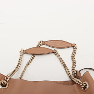 Gucci Tan Soho Chain Tote Medium