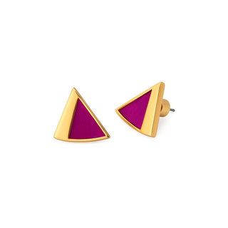Triangle Stud Earring - Amelia
