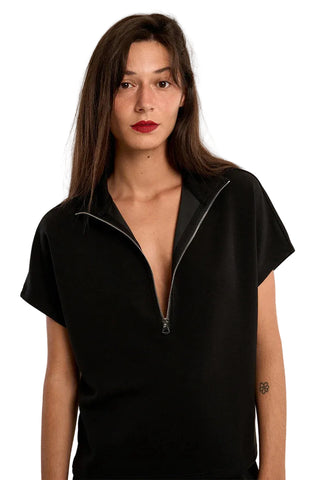 Molly Bracken Ladies Knitted Sleeveless Top - Black