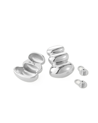 Non-Stop Earrings - High Polish Silver