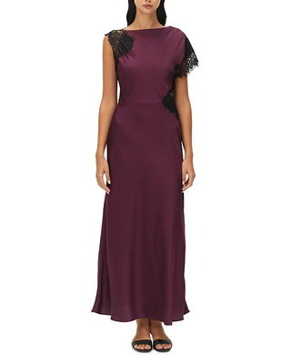 Elodie Maris Dress - Plum Black