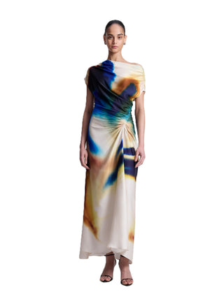 Penny Dress - Lapis Multi