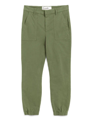 Italian Utility Jogger - Army Green