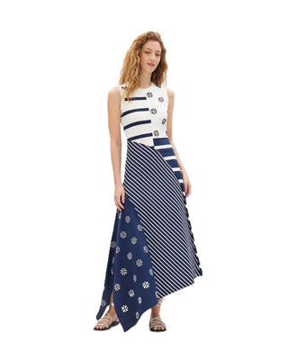 Cassidy Dress - Maritime Blue Multi Mix