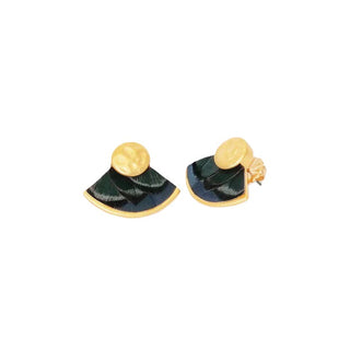 Fan Stud Earring - Weston
