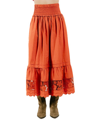 Nolan Skirt - Cinnamon