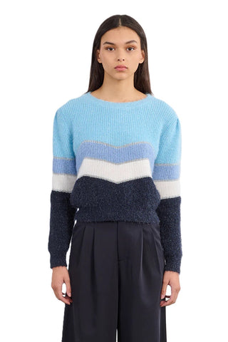 Knittted Sweater - Blue