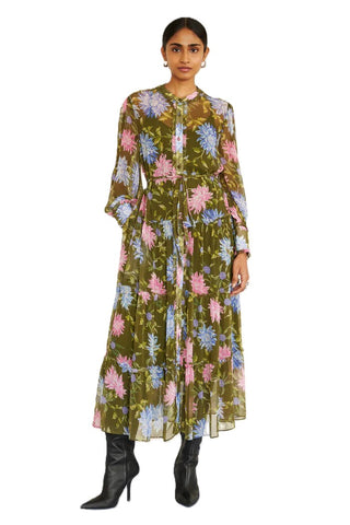 Emira Dress - Moss