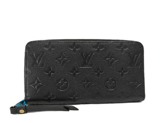 Louis Vuitton Black Empreinte Zippy