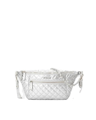 Crosby Crossbody Sling Bag - Matte Silver