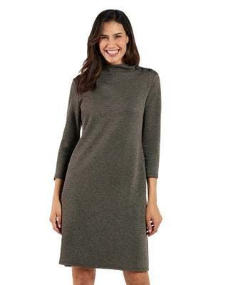 Gertie Knit Plaid - Brown Glen